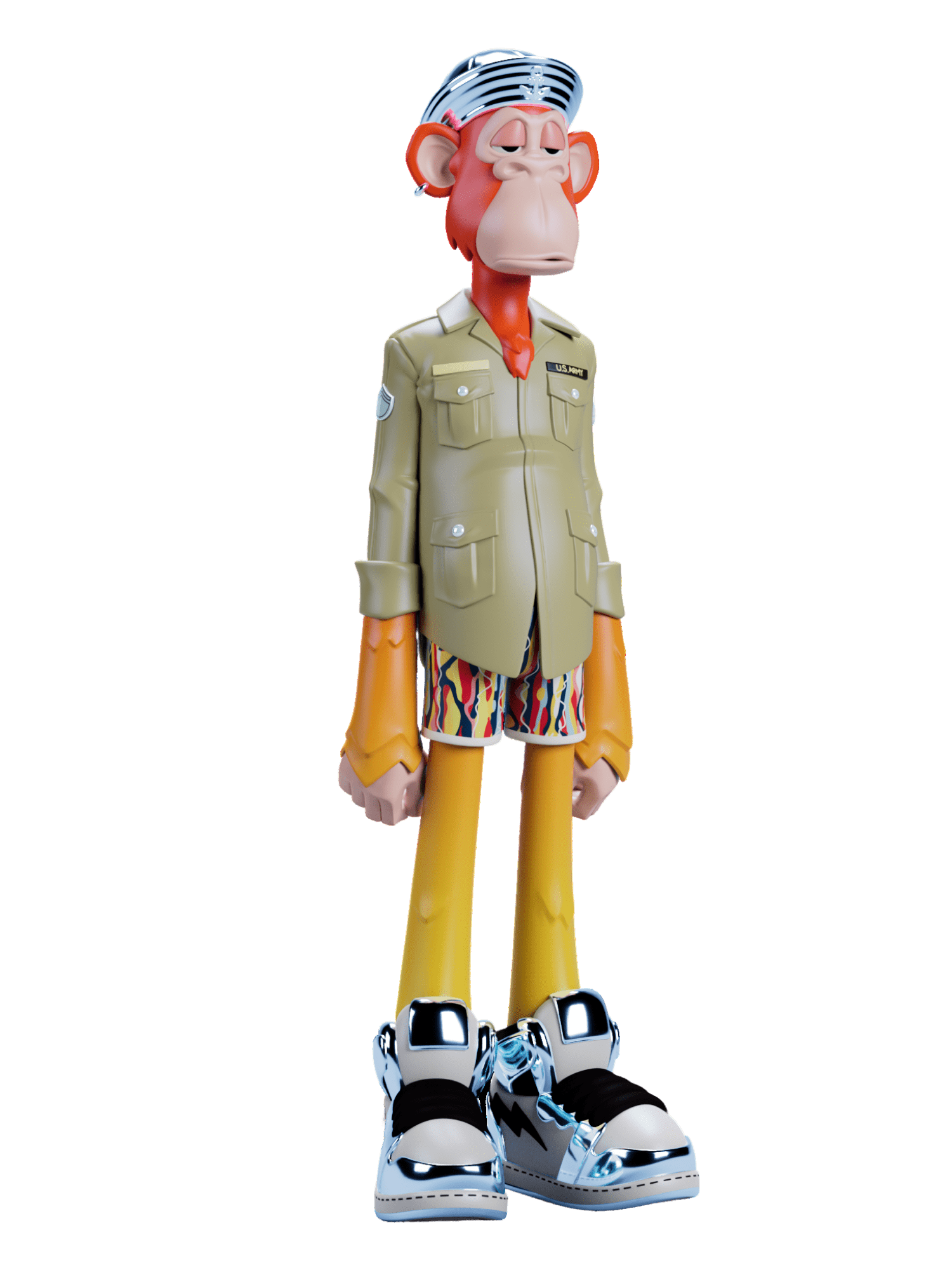 Superplastic x Bored Ape Yacht Club Public Skipper Figure