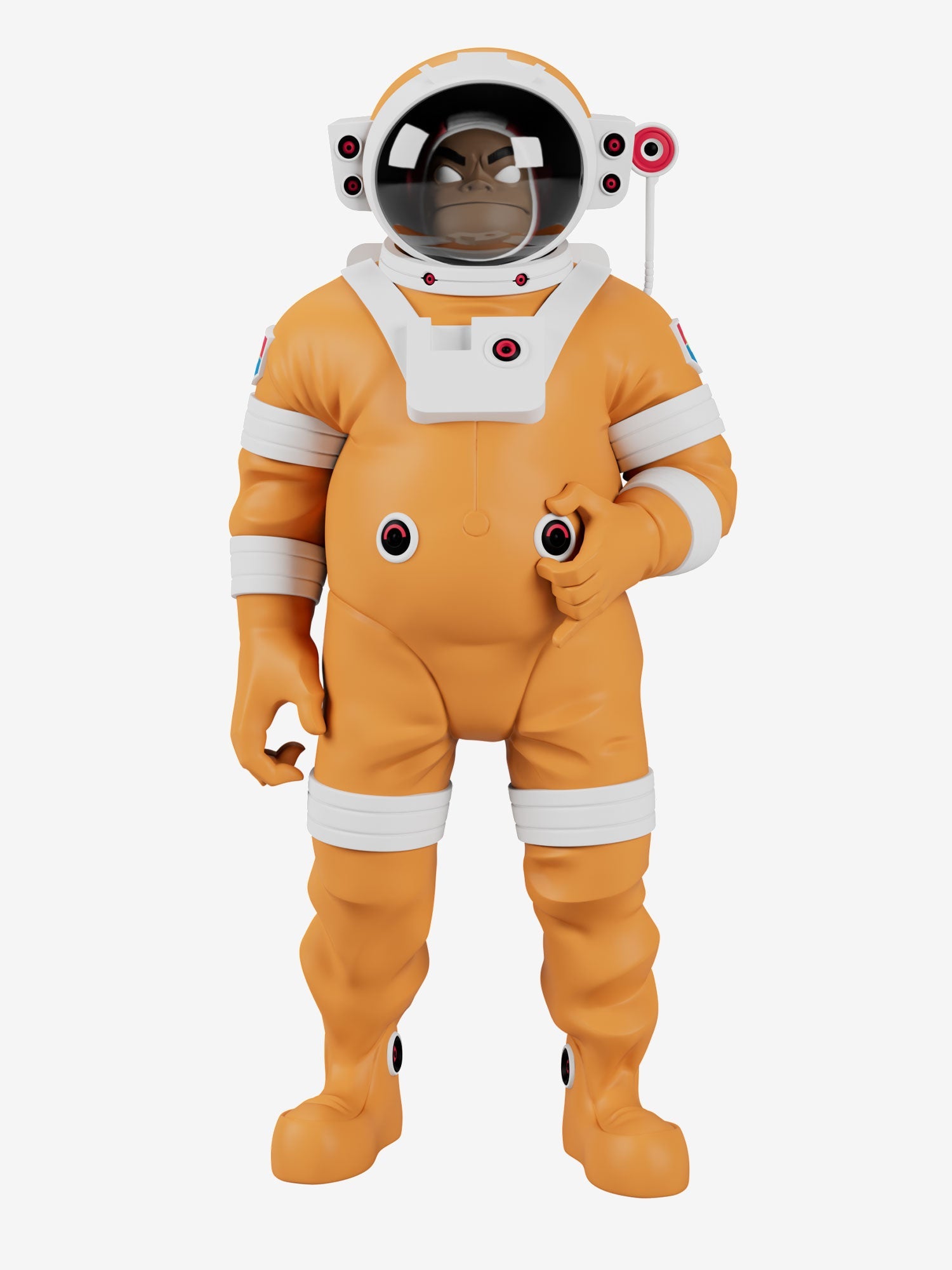 Superplastic x Gorillaz: Astronaut Russel 12” - Art Toy - Superplastic