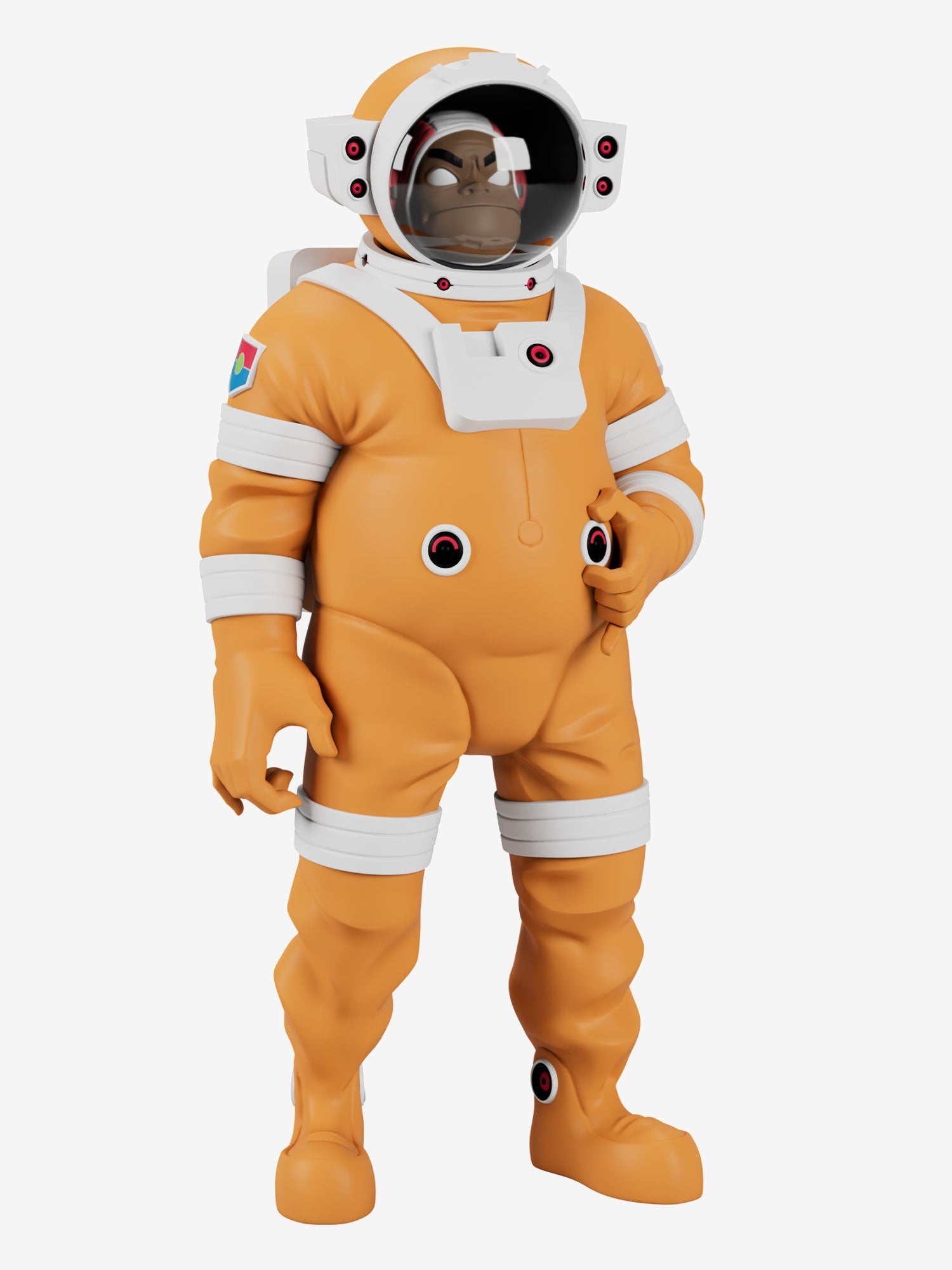 Superplastic x Gorillaz: Astronaut Russel 12” - Art Toy - Superplastic