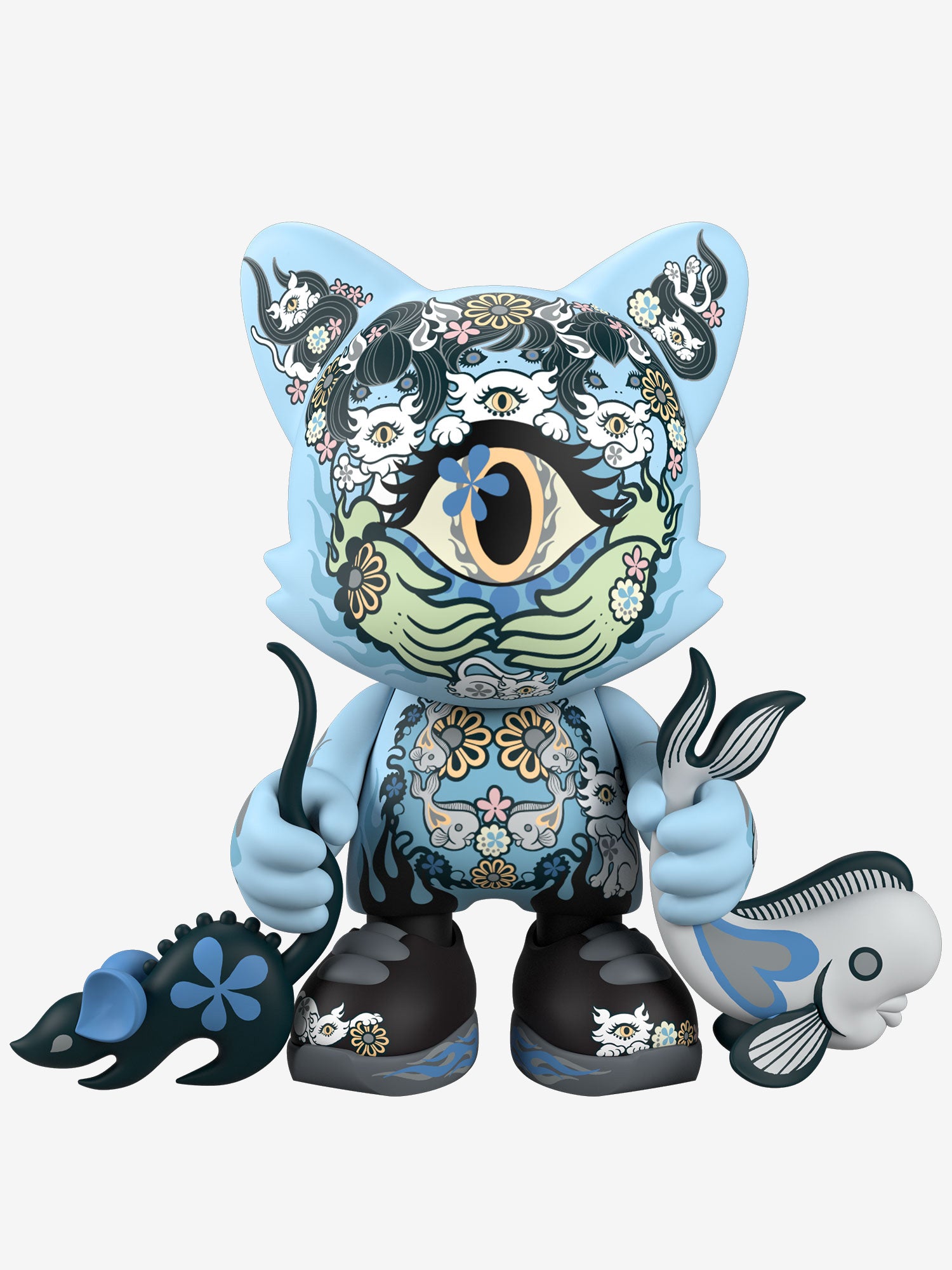 Azure Ailurophile SuperJanky 8" by Junko Mizuno - Janky - Superplastic