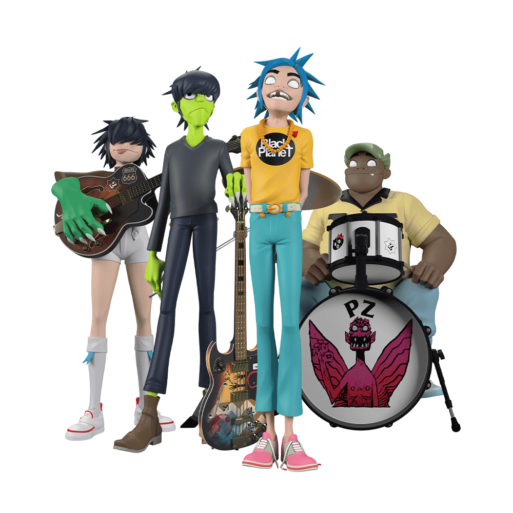 SONG MACHINE BAND ОТ GORILLAZSONG MACHINE BAND ОТ GORILLAZ  